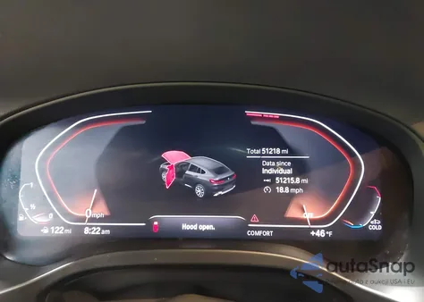 2022 BMW X4 xDrive30I from USA, damaged, VIN 5UX33DT0XN9M15514